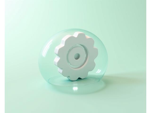 Icono de cookie digital con una barrera protectora, simbolizando gestión de privacidad